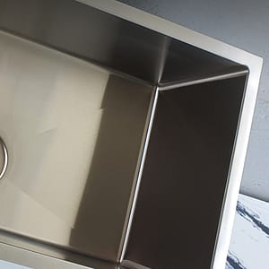 steel sink
