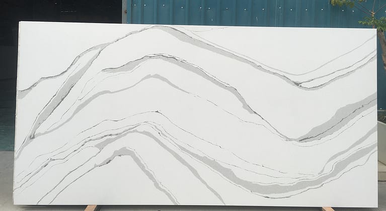 Quartzite slab countertop